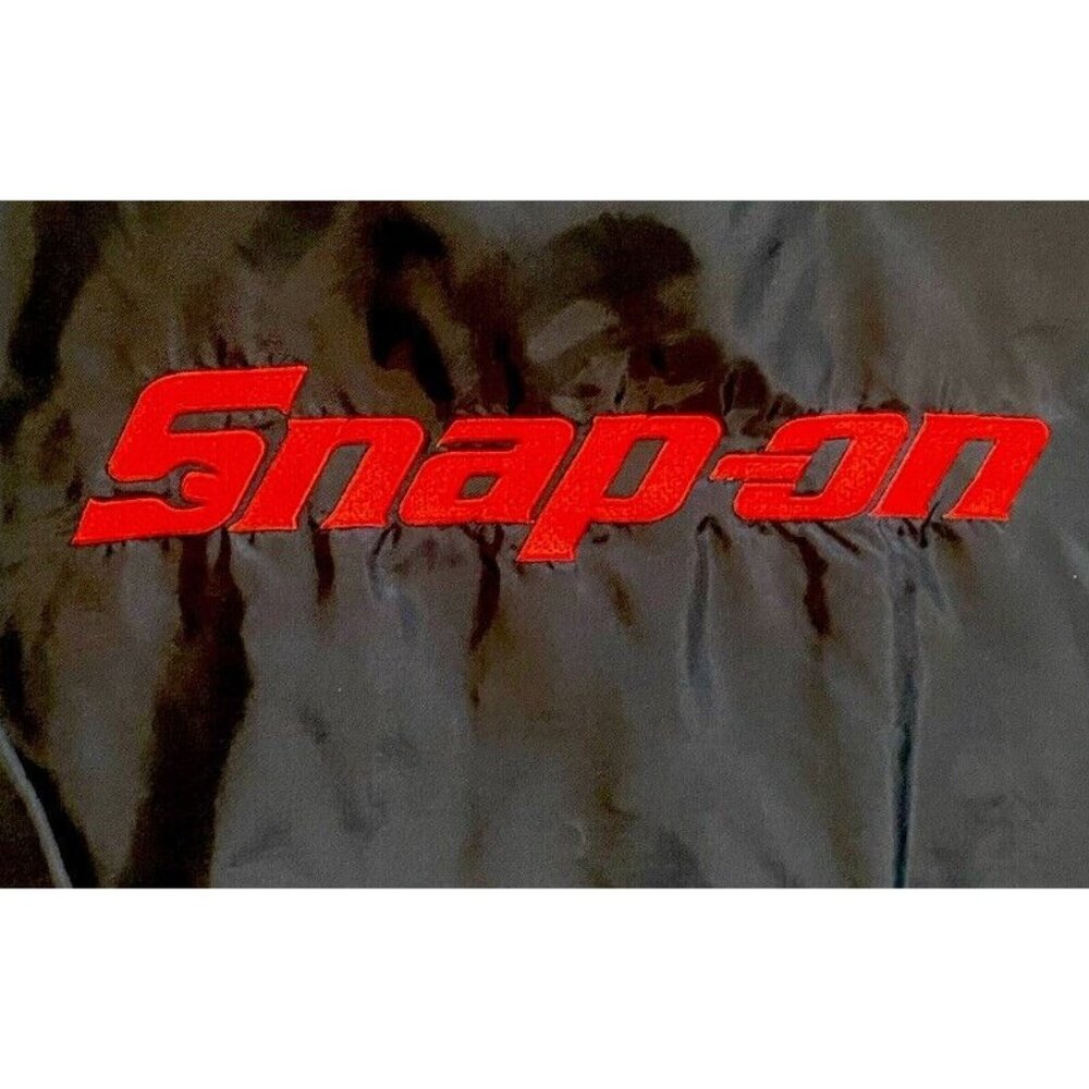 SnapOn Jacket Men’s Size XL Black Zip Snap Multiple Pockets Logo Embroidery - Picture 5 of 16